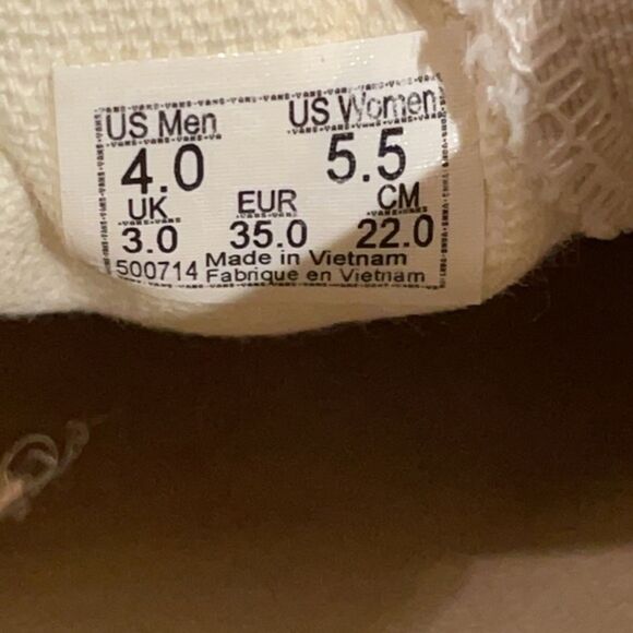 Vans Rainbow Checkerboard Slip-on Sneakers Unisex Size M4 W 5.5 500714 - Picture 2 of 12